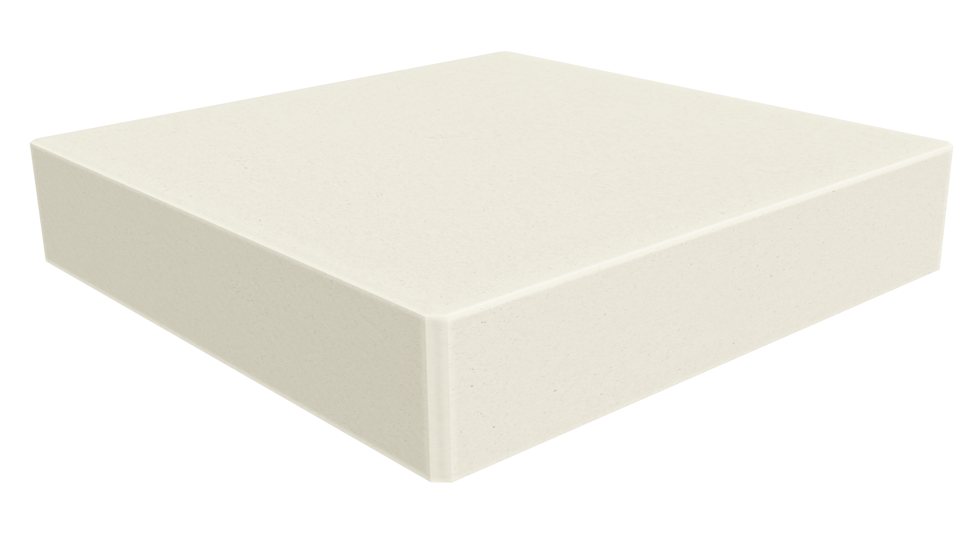 Render of 'Dekton Aeris' Cream Ceramic Kitchen Worktop Sample