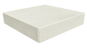 Render of 'Dekton Blanc Concrete' White with Grey & Beige Spots & Veins, Ceramic Kitchen Worktop Sample