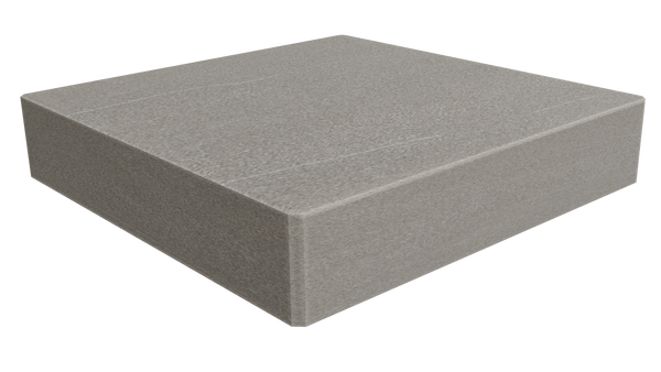 Render of 'Dekton Sirocco', Grey Natural Stone Effect, Ceramic Kitchen Worktop Sample